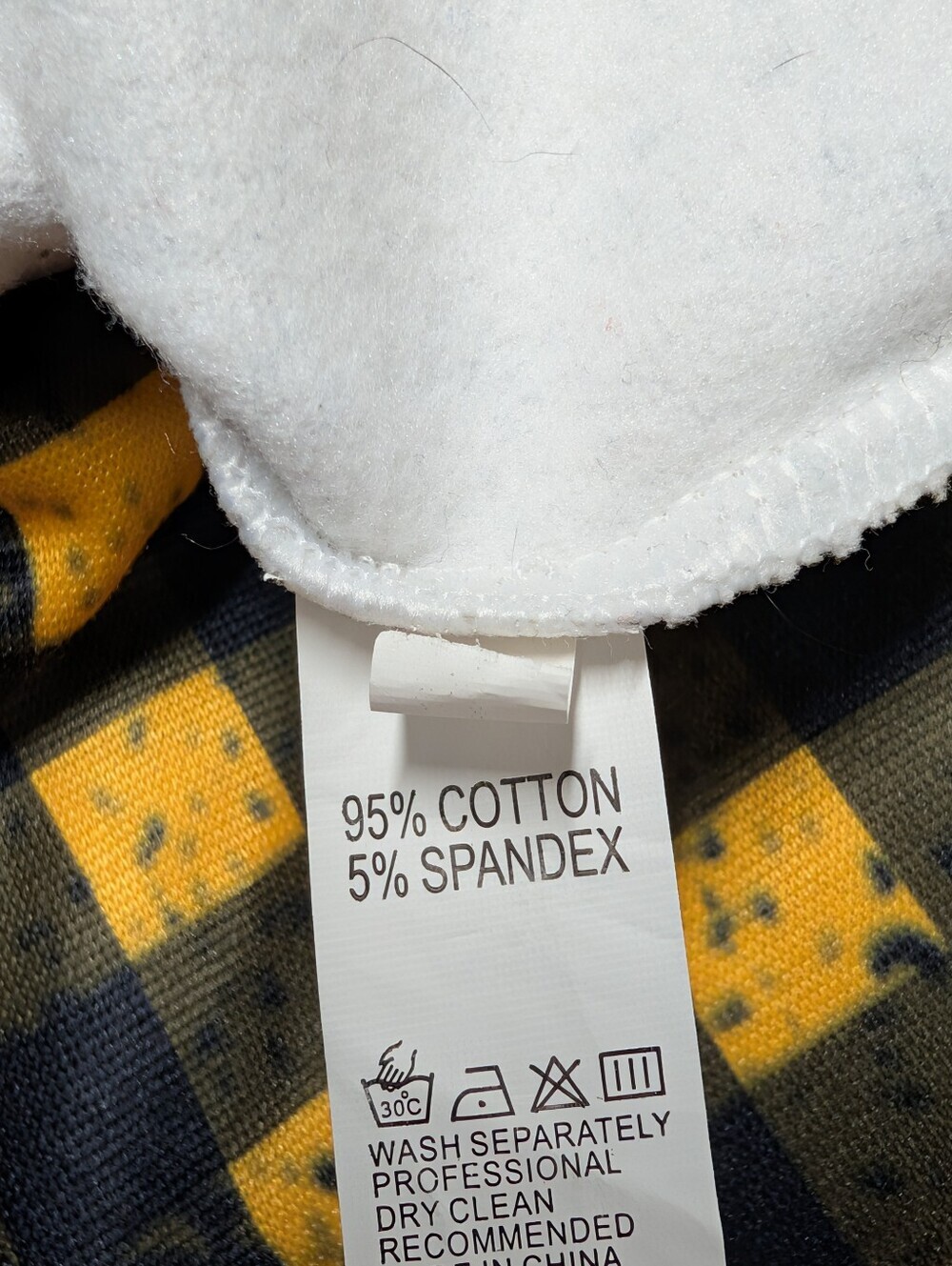Yellowstone Dutton Ranch Hoodie Small Plaid Sleeve Gray Henley Pullover - Picture 6 of 6